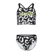 El Leopardo Inf Bikini Suit Sport Bikinis Svart Ellesse