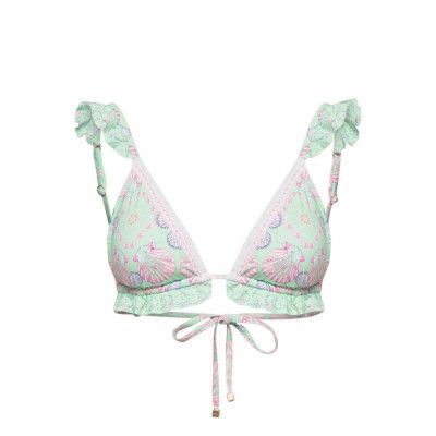 Elena Bikini Top Swimwear Bikinis Bikini Tops Triangle Bikinitops Multi/mönstrad By Malina