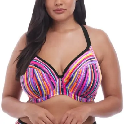 Elomi Swim Nomad Plunge Bikini Top * Fri Frakt *