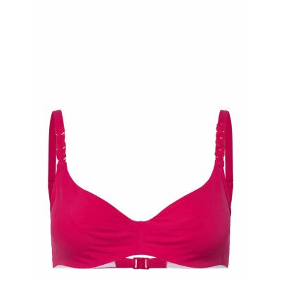 Chantelle Beach Emblem Bikini Covering Underwired Bra Rosa