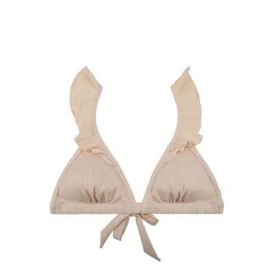 Emmy *Villkorat Erbjudande Swimwear Bikinis Bikini Tops Triangle Bikinitops Beige Love Stories