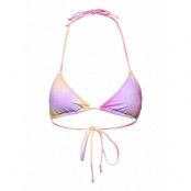 Endrop Swim Bra Aop 7016 Swimwear Bikinis Bikini Tops Triangle Bikinitops Pink Envii