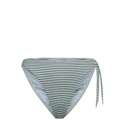Esprit Bodywear Women Recycled: Striped Bikini Briefs - Green - 36