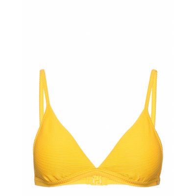 Essentials Fixed Tri Bra Swimwear Bikinis Bikini Tops Wired Bikinitops Gul Seafolly
