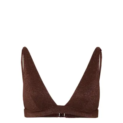 Etam Helio - Wireless Triangle Bra Swimsuit - Brown - L