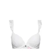 Etta Crochet Pp Bikinitop Vit Hunkemöller