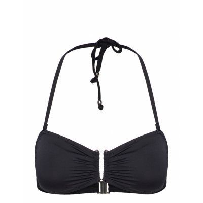 Eureka Bandeau Swimwear Bikinis Bikini Tops Bandeau Bikinitops Svart Dorina