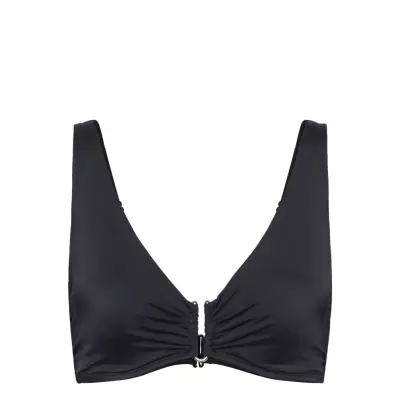 Eureka Bikini_Top Swimwear Bikinis Bikini Tops Triangle Bikinitops Svart Dorina