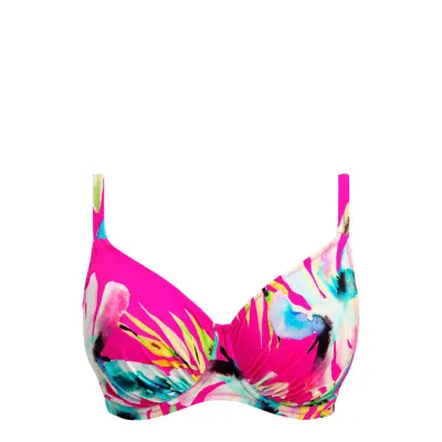 Fantasie Carabelita Uw Gathered Full Cup Bikini Top Rosa