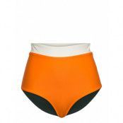 Faro Swimwear Bikinis Bikini Bottoms High Waist Bikinis Orange Scampi