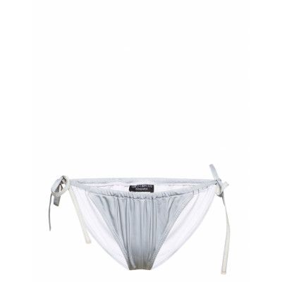 Fiji Bikini Bottom Swimwear Bikinis Bikini Bottoms Side-tie Bikinis Silver OW Collection