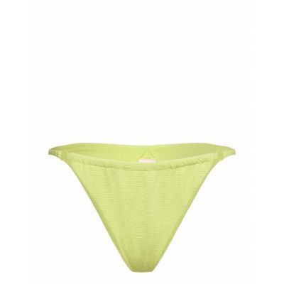 Fiji Lurex High Leg R Swimwear Bikinis Bikini Bottoms High Waist Bikinis Grön Hunkemöller