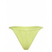 Fiji Lurex High Leg R Swimwear Bikinis Bikini Bottoms High Waist Bikinis Green Hunkemöller