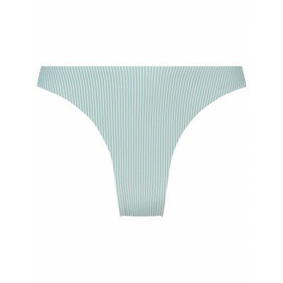 Hunkemöller Fiji Rib High Leg R Blå
