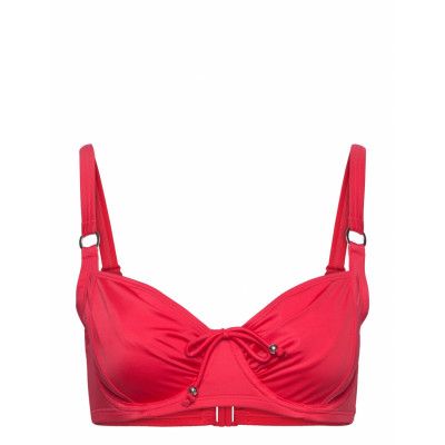 Fiji/Eco Bikini_Top *Villkorat Erbjudande Swimwear Bikinis Bikini Tops Wired Bikinitops Röd Dorina