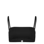 Filippa K Bandeau Bikini Top - Black - M