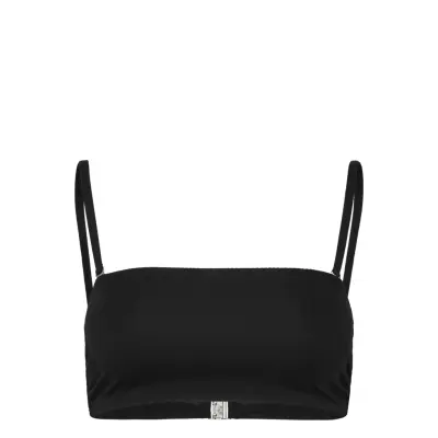 Filippa K Bandeau Bikini Top - Black - S