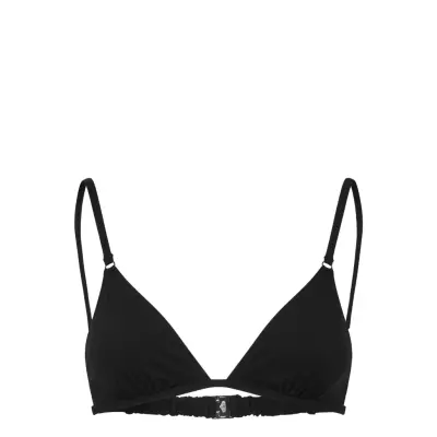 Filippa K Gathered Back Bikini Top - Black - L
