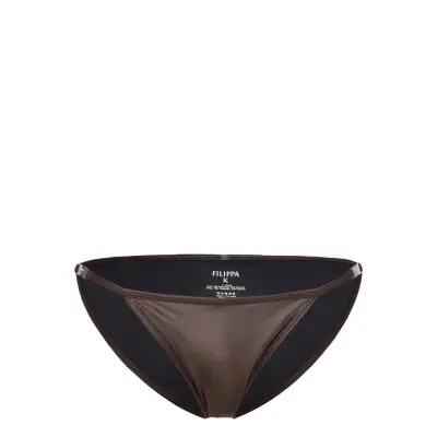 Filippa K Low Waist Bikini Briefs - Brown - XL