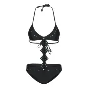 Fire Vibes Bikini Bikini Svart H2O Fagerholt