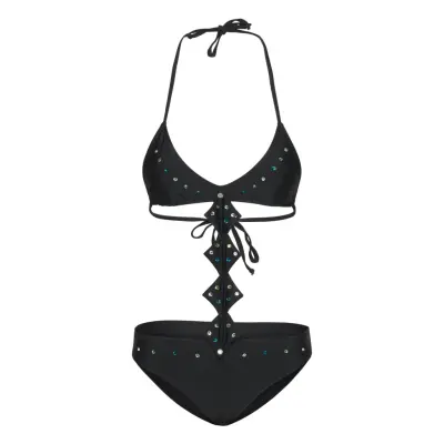 Fire Vibes Bikini Bikini Svart H2O Fagerholt