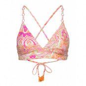 Fixed Tri Bralette Bikinitop Rosa Seafolly