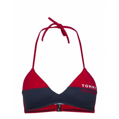 Fixed Triangle Rp Bikinitop Röd Tommy Hilfiger