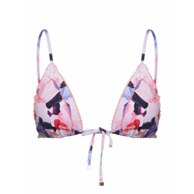 Fleurine Bikini Top Swimwear Bikinis Bikini Tops Triangle Bikinitops Multi/mönstrad By Malina