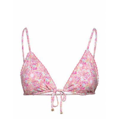 Fleurine Bikini Top Swimwear Bikinis Bikini Tops Triangle Bikinitops Rosa By Malina