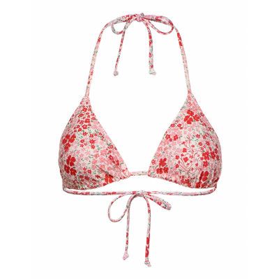 Flofield Bikini Top Bikinitop Röd Becksöndergaard