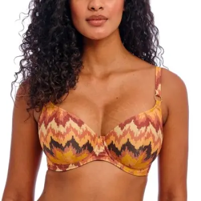 Freya Arizona Wave Underwire Plunge Bikini Top