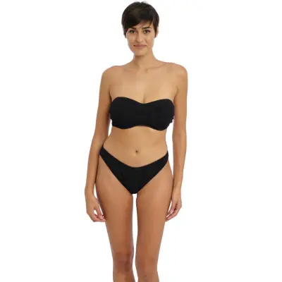 Freya Ibiza Waves Uw Bandeau Bikini Top 36 D - Black - F x 80
