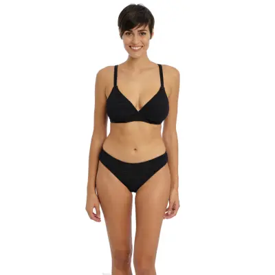 Freya Ibiza Waves Uw Plunge Bikini Top 32 Dd - Black - H x 75
