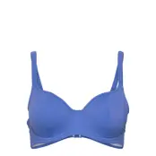 Freya Jewel Cove Uw Sweetheart Bikini Top - Blue - E x 75
