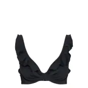 Freya Jewel Cove Uw High Apex Bikini Top 30 D - Black - F x 65