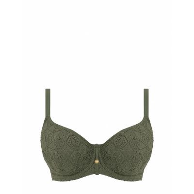 Freya Nomad Nights Uw Sweetheart Bikini Top Khaki Green