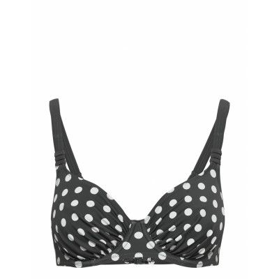 Full Cup Bikini Top Swimwear Bikinis Bikini Tops Wired Bikinitops Svart Wiki