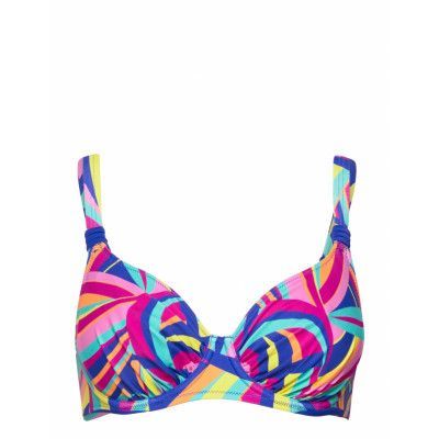 Wiki Full Cup Bikini Top Multi/patterned