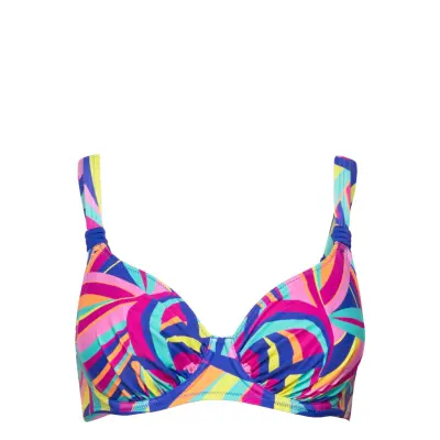 Wiki Full Cup Bikini Top Multi/patterned