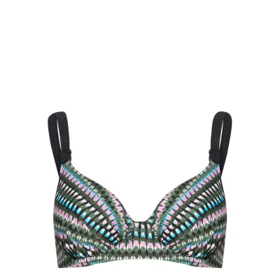 Full Cup Bikini Top Swimwear Bikinis Bikini Tops Wired Bikinitops Multi/mönstrad Wiki