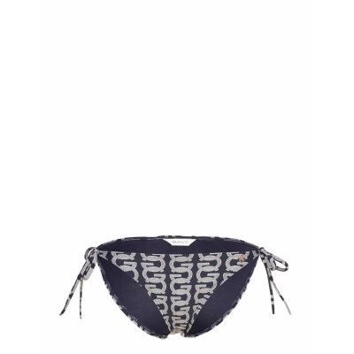 GANT G Pattern Tie Side Bikini Bottom Blå