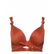 Galibi Texture Pp Swimwear Bikinis Bikini Tops Wired Bikinitops Röd Hunkemöller