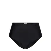 GANNI Recycled Core Solid Highrise Bikini Briefs - Black - 36