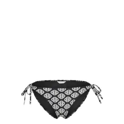 GANT Monogram Print Tie Side Bottom Svart