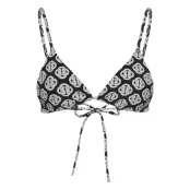 GANT Monogram Print Triangle Top - Black - S