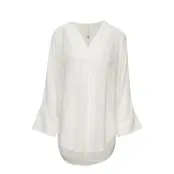 Gathered Beach Tunic Tunika Vit Filippa K Soft Sport