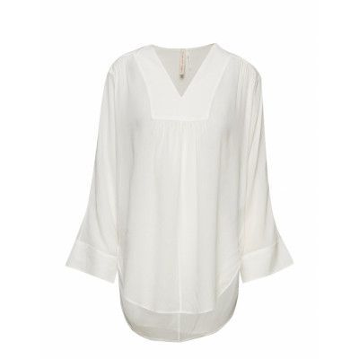 Gathered Beach Tunic Tunika Vit Filippa K Soft Sport