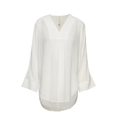 Gathered Beach Tunic Tunika Vit Filippa K Soft Sport