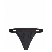 Gina Tricot Gathered Bikini Tanga Svart