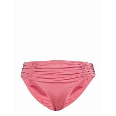 Gathered Front Retro Pant Swimwear Bikinis Bikini Bottoms Bikini Briefs Rosa Seafolly